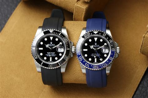 best rolex rubber strap